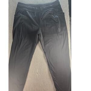 32 Degrees Heat Men’s Black Jogger Pants Size M Slim Fit Stretch Zip Pocket